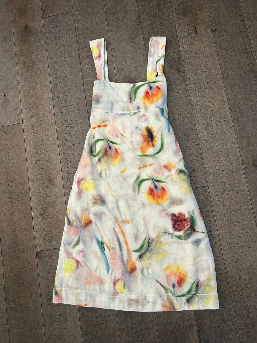 Klaas Jonkman for Pilcro
Sleeveless Square Neck Linen Midi Dress - Picture 2 of 11
